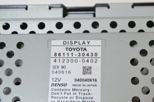 Lexus GS 300 350 430 450H Panel / Radioodtwarzacz CD/DVD/GPS 8611130430