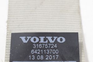 Volvo XC90 Pas bezpieczeństwa fotela tylnego 31675724