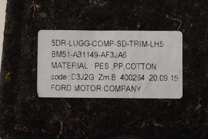 Ford Focus Tavaratilan/takakontin alempi sivuverhoilu BM51A31149AF3JA6