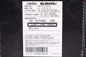 Subaru Impreza II Panel / Radioodtwarzacz CD/DVD/GPS 86201FG341