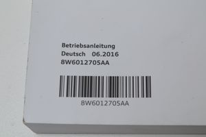 Audi A5 Instrukcja obsługi 8W6012705AA