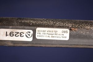 Volkswagen PASSAT B6 Listwa / Uszczelka szyby drzwi przesuwanych 3C4837476D