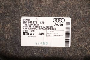 Audi A3 S3 8V Poszycie / Tapicerka tylnej klapy bagażnika 8V7867975