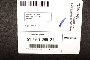 BMW 4 F32 F33 Poszycie / Tapicerka tylnej klapy bagażnika 7295211