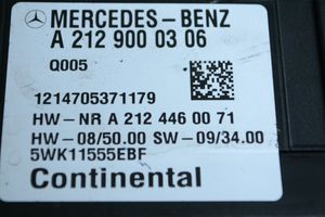 Mercedes-Benz Vito Viano W639 Unité de commande / module de pompe à carburant A2129000306