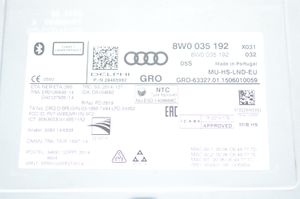Audi A4 S4 B9 GPS-navigaation ohjainlaite/moduuli 8W0035192