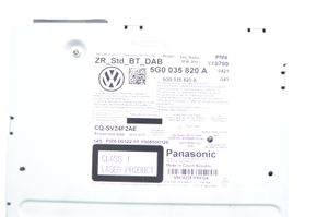 Volkswagen Golf VII GPS-navigaation ohjainlaite/moduuli 5G0035820