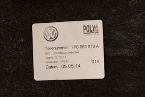 Volkswagen Touareg II Rivestimento pannello inferiore del bagagliaio/baule 7P6863819A