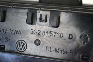 Volkswagen Golf VII Garniture, panneau de grille d'aération 5G2815736D