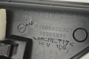 Mercedes-Benz GLE (W166 - C292) Rivestimento del vano portaoggetti del cruscotto A1666800307