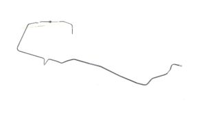 Mercedes-Benz GLE (W166 - C292) Brake line pipe/hose A1664209426