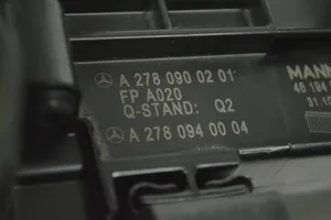 Mercedes-Benz GL X166 Scatola del filtro dell’aria A2780940004