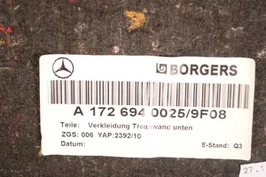 Mercedes-Benz SLK R172 Wykładzina bagażnika A1726940025