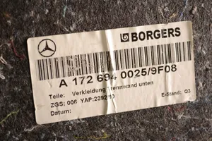 Mercedes-Benz SLK R172 Tapis de coffre A1726940025
