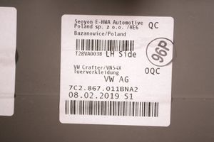 Volkswagen Crafter Garniture de panneau carte de porte avant 7C2867011B