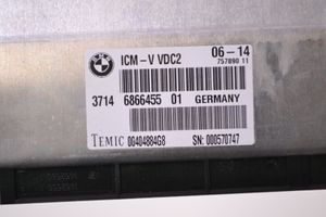 BMW 7 F01 F02 F03 F04 Sterownik / Moduł tylnego zawieszenia pneumatycznego 6866455