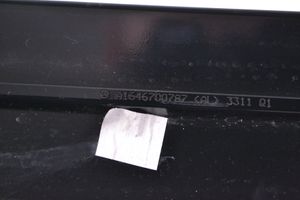 Mercedes-Benz GL X164 Rear door glass trim molding A1646700787