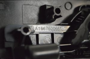 Mercedes-Benz GL X166 Rivestimento pulsantiera finestrino della portiera posteriore A1667600661