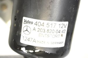 Mercedes-Benz CLK A209 C209 Stikla tīrītāja mehānisms komplekts A2038200442