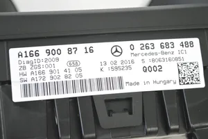 Mercedes-Benz GLS X166 Nopeusmittari (mittaristo) 0263683488