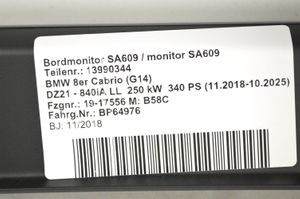 BMW 8 G14 Monitori/näyttö/pieni näyttö 8798746