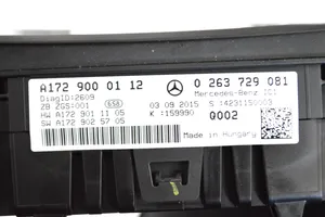 Mercedes-Benz SLK R172 Compteur de vitesse tableau de bord A1729000112