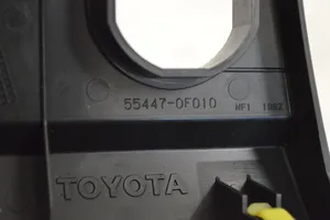 Toyota Corolla Verso E121 Rivestimento del vano portaoggetti del cruscotto 554470F010