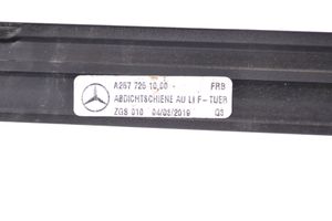 Mercedes-Benz CLS C257 Listwa / Uszczelka szyby drzwi przesuwanych A2577251000