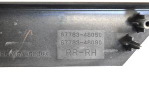 Lexus RX 450H Ramka przycisku otwierania szyby drzwi tylnych 6778348050