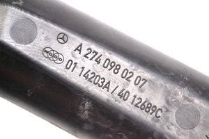 Mercedes-Benz GLC X253 C253 Tube d'admission de tuyau de refroidisseur intermédiaire A2740980207