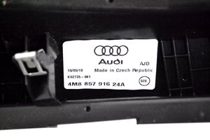 Audi Q8 Rivestimento del vano portaoggetti del cruscotto 4M8857916