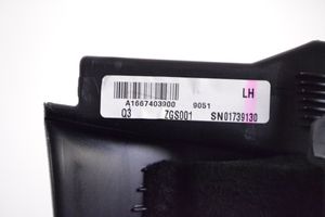 Mercedes-Benz GLS X166 Centre console side trim rear A1667403900