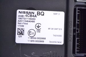 Nissan Qashqai Module de contrôle carrosserie centrale 284B14CB4A