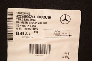 Mercedes-Benz S W222 Poszycie / Tapicerka tylnej klapy bagażnika A2226900241