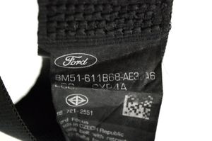Ford Focus Pas bezpieczeństwa fotela tylnego BM51611B68AE
