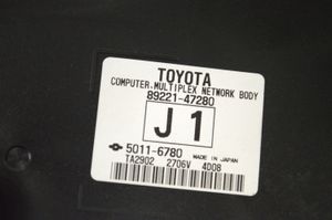 Toyota Prius (XW30) Korin keskiosan ohjainlaite 8922147280