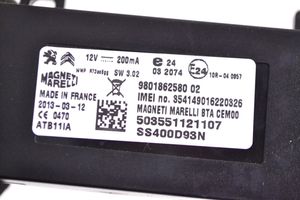 Peugeot RCZ GPS-navigaation ohjainlaite/moduuli 9801862580