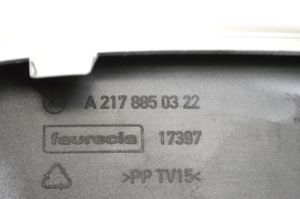 Mercedes-Benz S C217 Rivestimento della parte inferiore del paraurti posteriore A2178850322