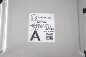 Toyota Prius (XW50) Vaizdo kamera priekiniame bamperyje 8646C47010