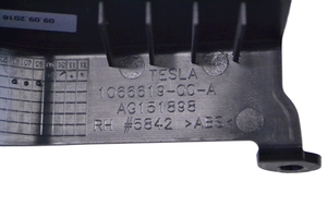 Tesla Model X Moldura del control de asiento de la puerta delantera 106661900A