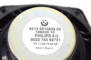 BMW Z4 E85 E86 Haut-parleur de porte avant 6915839