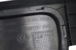 Volkswagen PASSAT B8 Moldura del control de asiento de la puerta delantera 3G9885702D
