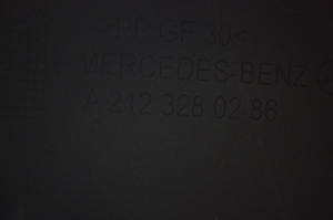 Mercedes-Benz E W212 Polttoainesäiliön pohjapanssari A2123280286