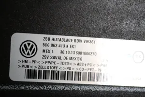 Volkswagen Jetta VI Półka tylna bagażnika 5C6863413K