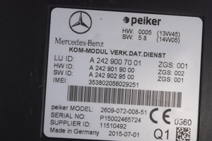 Mercedes-Benz SL R231 Autres dispositifs A2429019000