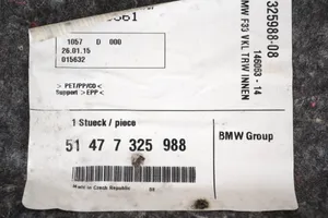 BMW 4 F32 F33 Osłona tylna tunelu środkowego 51477325988