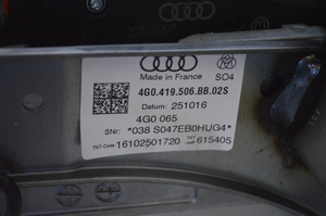 Audi A7 S7 4G Hammastangon mekaaniset osat 4G0419506BB