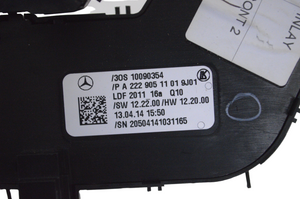 Mercedes-Benz S W222 Przełączniki podgrzewania foteli A2229051101