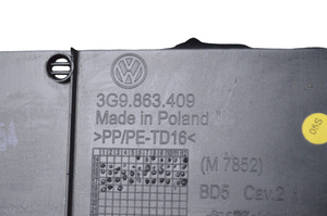 Volkswagen PASSAT B8 Osłona tylna tunelu środkowego 3G9863409