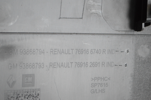 Renault Trafic III (X82) B-pilarin verhoilu (alaosa) 769166740R